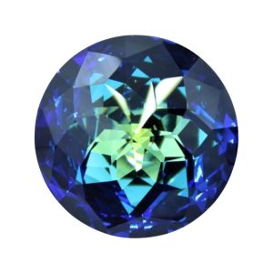 Swarovski 1318 – Round Chaton - 55mm - Bermuda Blue