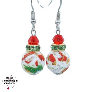 Christmas Bauble Earrings - SML