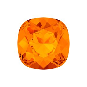 Swarovski 4470 – Square Cushion Cut - 18mm - Fire Opal Unf
