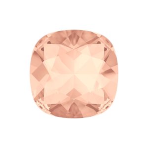 Swarovski 4470 – Square Cushion Cut - 10mm - Light Peach Unf