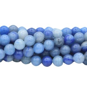 Blue Aventurine – 6mm Round – 39cm Strand