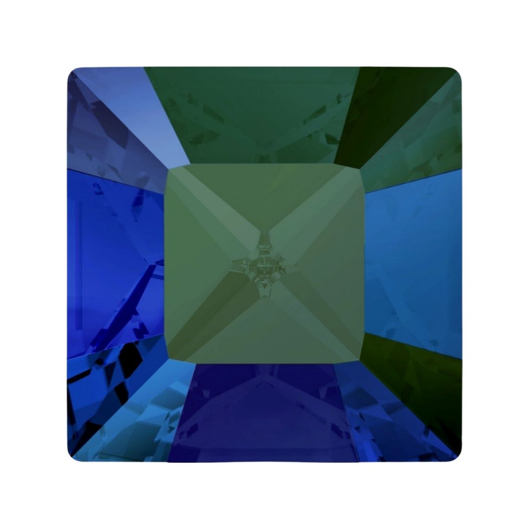 Swarovski 4410 – Square - 12mm - Bermuda Blue F - SPECIAL