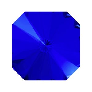 Swarovski 4650 – Square Octagon Rivoli - 8mm - Capri Blue F