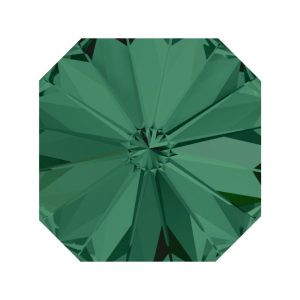 Swarovski 4650 – Square Octagon Rivoli - 8mm - Emerald F