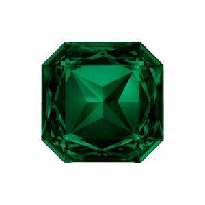 Swarovski 4671 – Square Octagon - 14mm - Emerald F