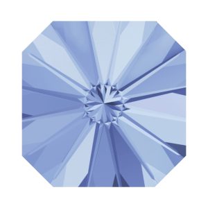 Swarovski 4650 – Square Octagon Rivoli - 14mm - Aqua F