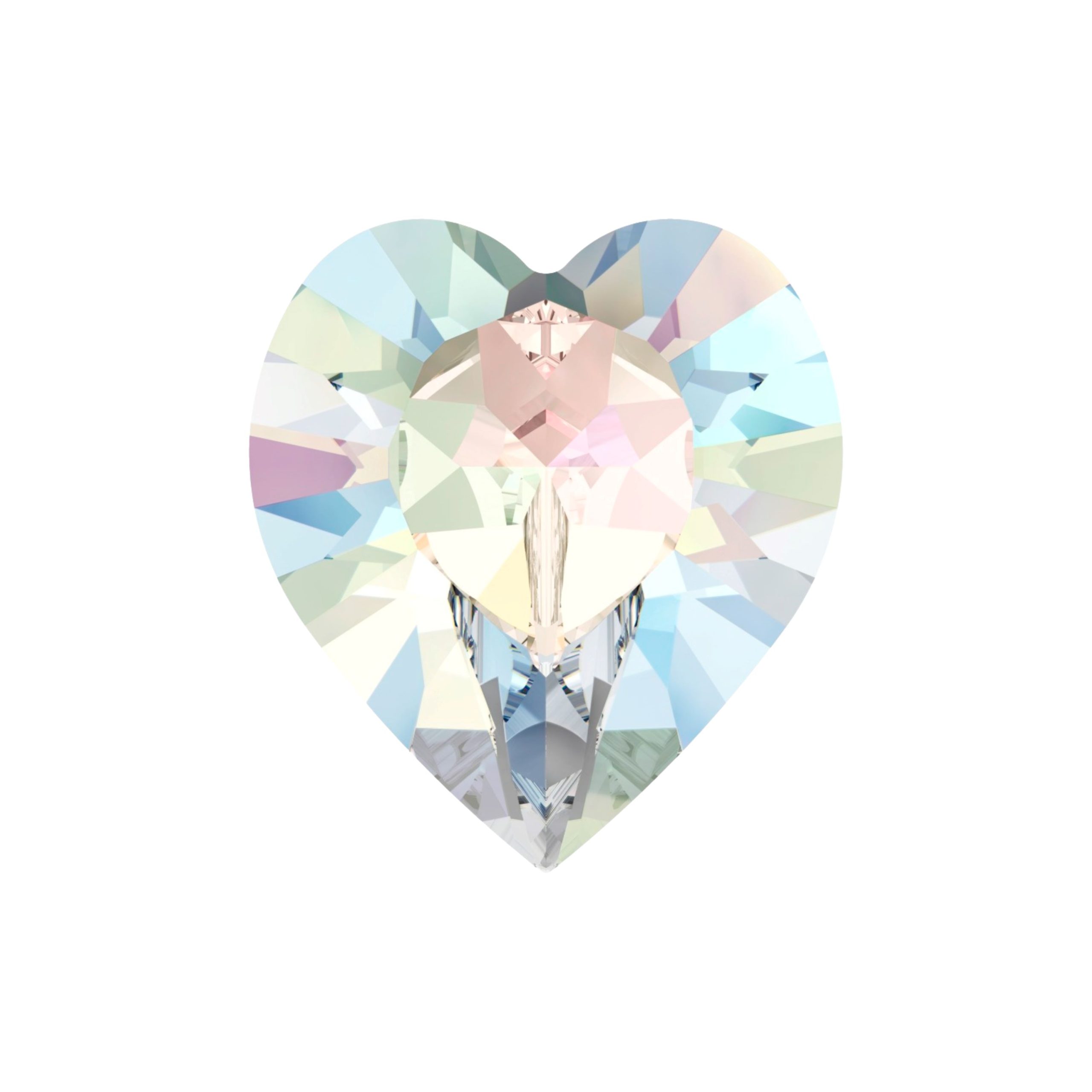 Swarovski 4800 – Heart Fancy Stone - 6.5mm - AB CAL