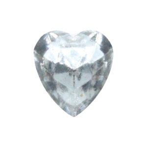Swarovski 4800 – Heart Fancy Stone - 6.5mm - Crystal F - Table Cut