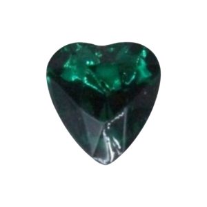 Swarovski 4800 – Heart Fancy Stone - 6.5mm - Emerald F - Table Cut