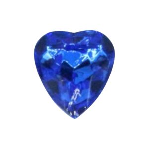 Swarovski 4800 – Heart Fancy Stone - 6.5mm - Sapphire F - Table Cut