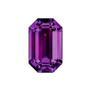 Swarovski 4600 - Rectangle Octagon Fancy Stone - 10 x 5mm - Fuchsia F