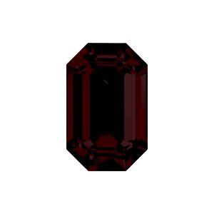 Swarovski 4600 - Rectangle Octagon Fancy Stone - 5 x 3mm - Garnet F