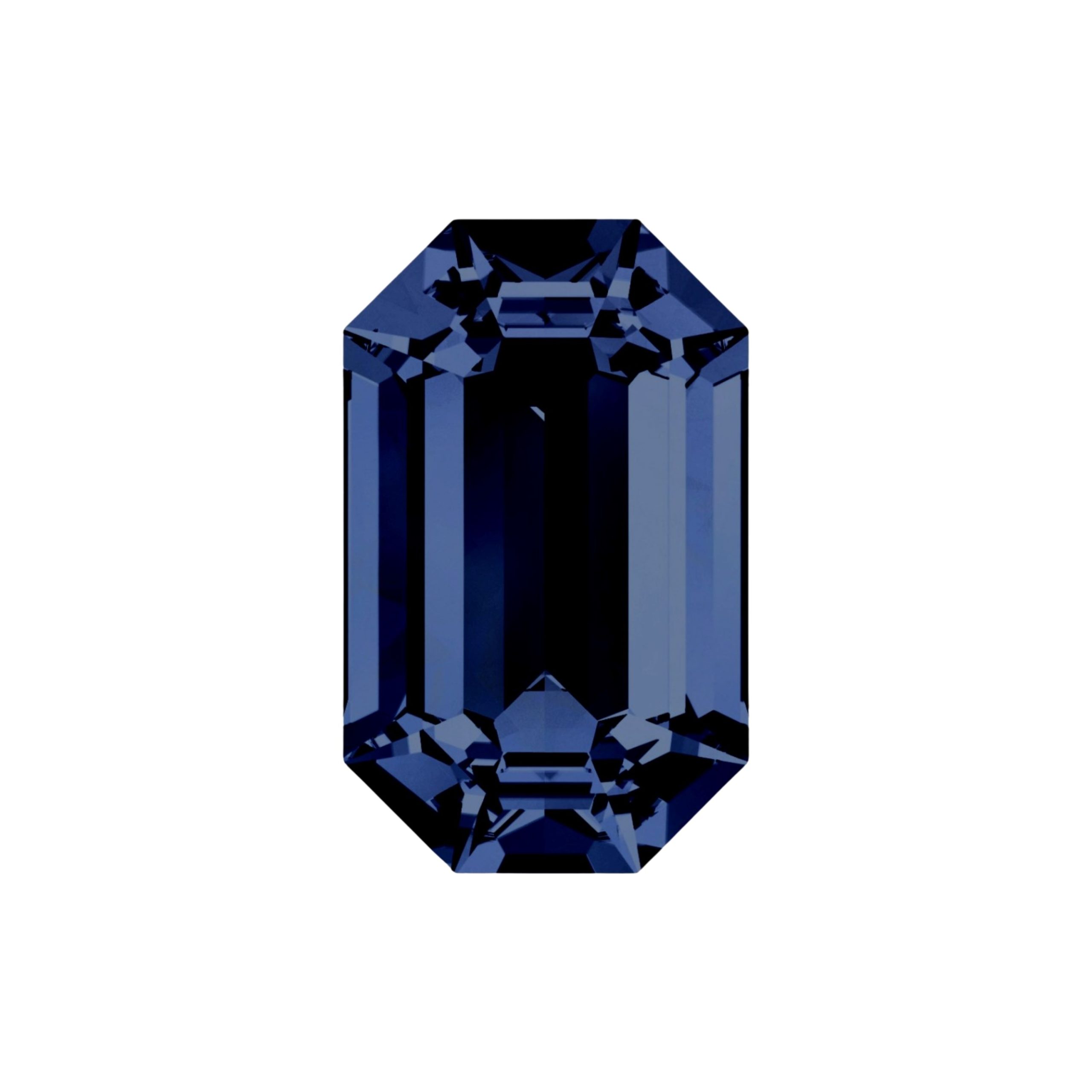 Swarovski 4600 - Rectangle Octagon Fancy Stone - 10 x 5mm - Montana F