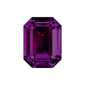 Swarovski 4600 - Rectangle Octagon Fancy Stone - 7 x 5mm - Amethyst F