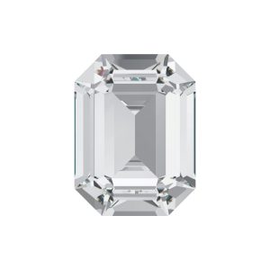 Swarovski 4600 - Rectangle Octagon Fancy Stone - 6 x 4mm - Crystal F