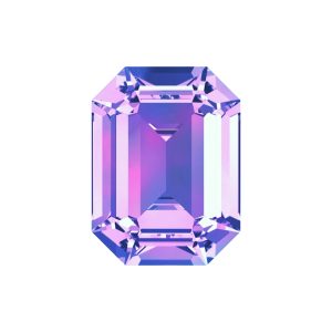 Swarovski 4610 - Rectangle Octagon Fancy Stone - 24 x 16mm - Light Amethyst F
