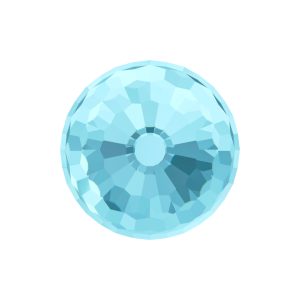 Swarovski 4861 - Fireball Fancy Stone - 6mm - Aqua Unf
