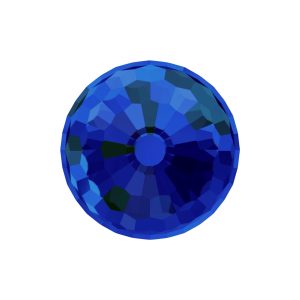 Swarovski 4861 - Fireball Fancy Stone - 10mm - Bermuda Blue Z Unf