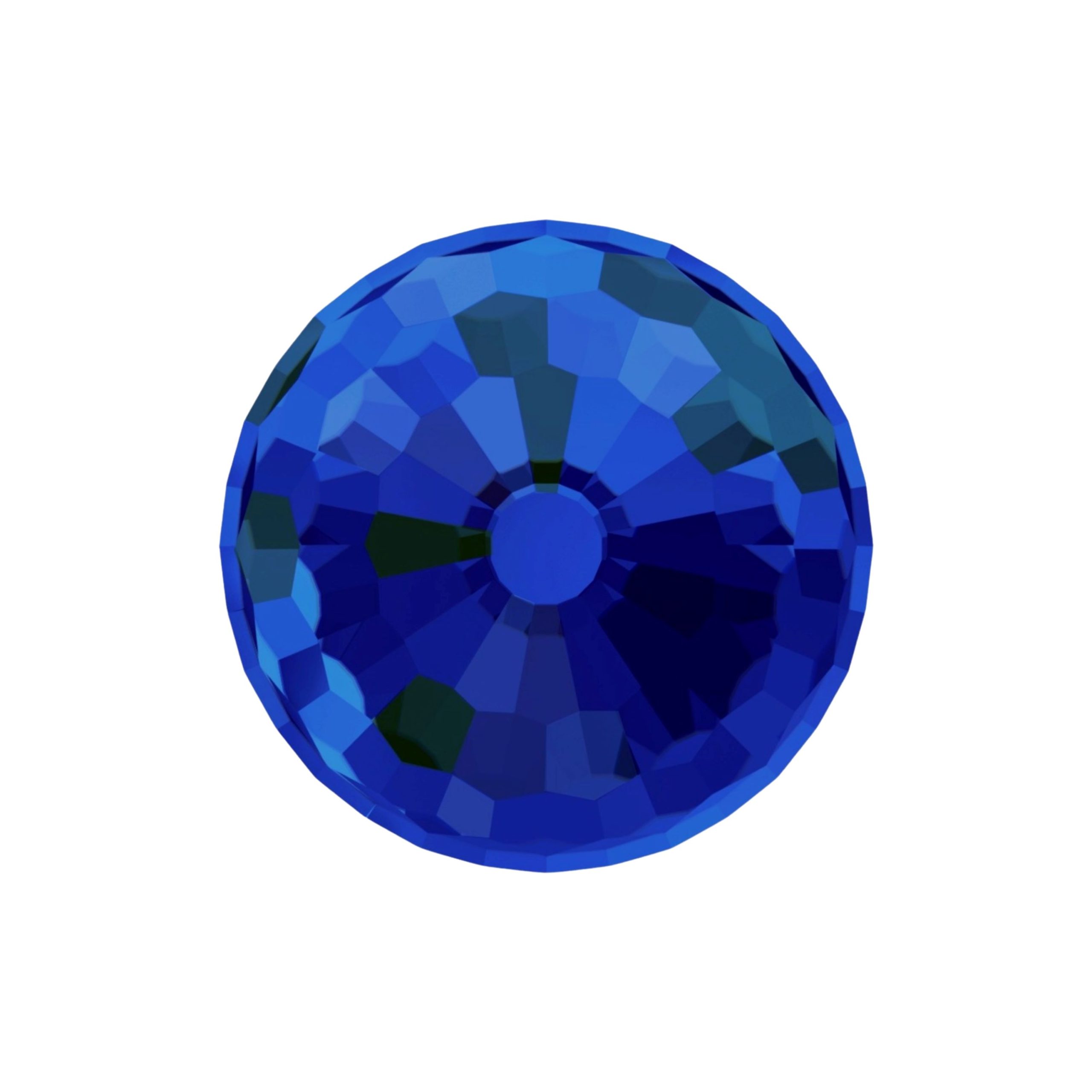 Swarovski 4861 - Fireball Fancy Stone - 6mm - Bermuda Blue Z Unf