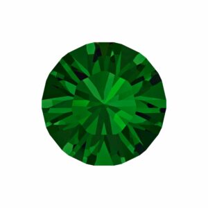 Swarovski 1200 – Round Chaton - SS60 - 15.7mm - Emerald F