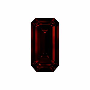 Swarovski 4600 - Rectangle Octagon Fancy Stone - 8 x 4mm - Garnet F