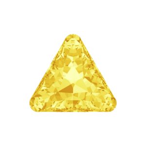Swarovski 4722 - Triangle - 8mm - Topaz F