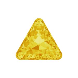 Swarovski 4722 - Triangle - 8mm - Topaz UNF
