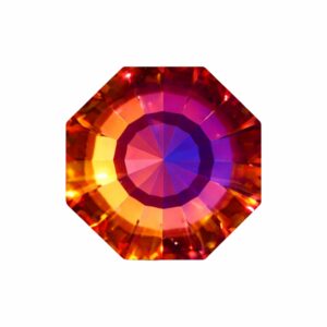 Swarovski 4655 - Octagon Fancy Stone - 16mm - Volcano F