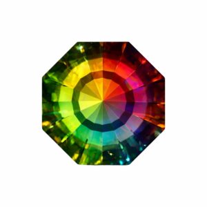 Swarovski 4655 - Octagon Fancy Stone - 16mm - Vitrail Medium F