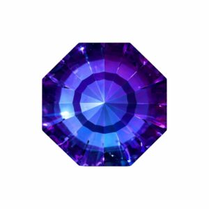 Swarovski 4655 - Octagon Fancy Stone - 16mm - Heliotrope F