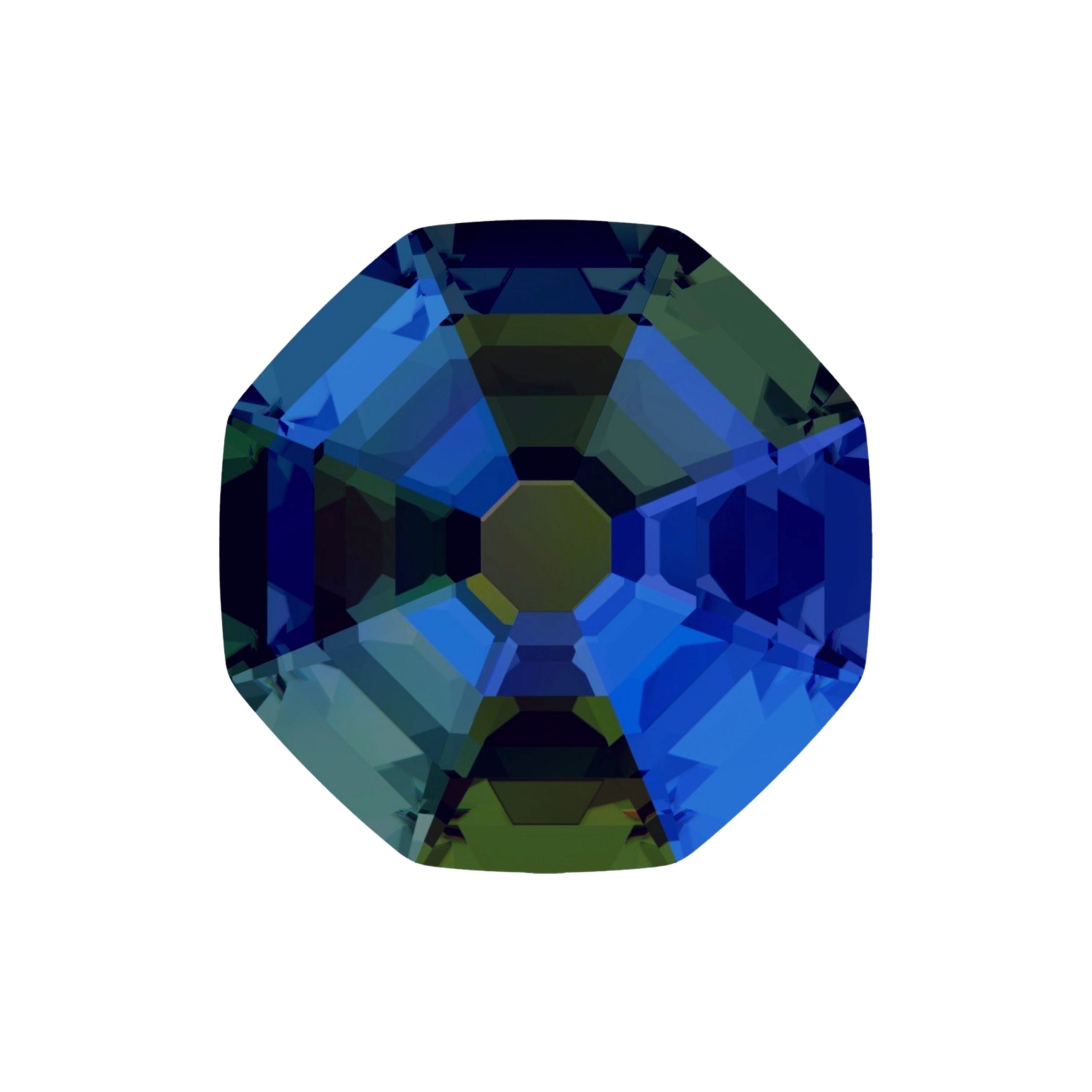 Swarovski 4655 - Octagon Fancy Stone - 16mm - Bermuda Blue F