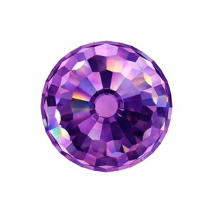 Swarovski 4861 - Fireball Fancy Stone - 14mm - Amethyst AB CAL