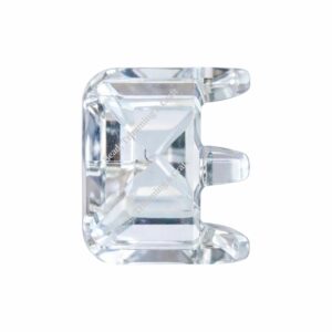 Swarovski 4889 - Letter E Fancy Stone - 8mm - Crystal F