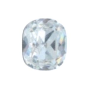 Swarovski 4889 - Letter O Fancy Stone - 8mm - Crystal F