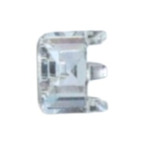 Swarovski 4889 - Letter E Fancy Stone - 8mm - Crystal F