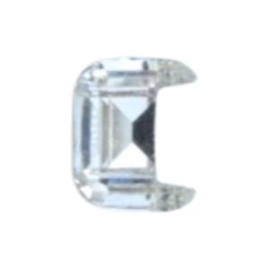 Swarovski 4889 - Letter C Fancy Stone - 8mm - Crystal F