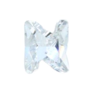 Swarovski 4889 - Letter N Fancy Stone - 8mm - Crystal F