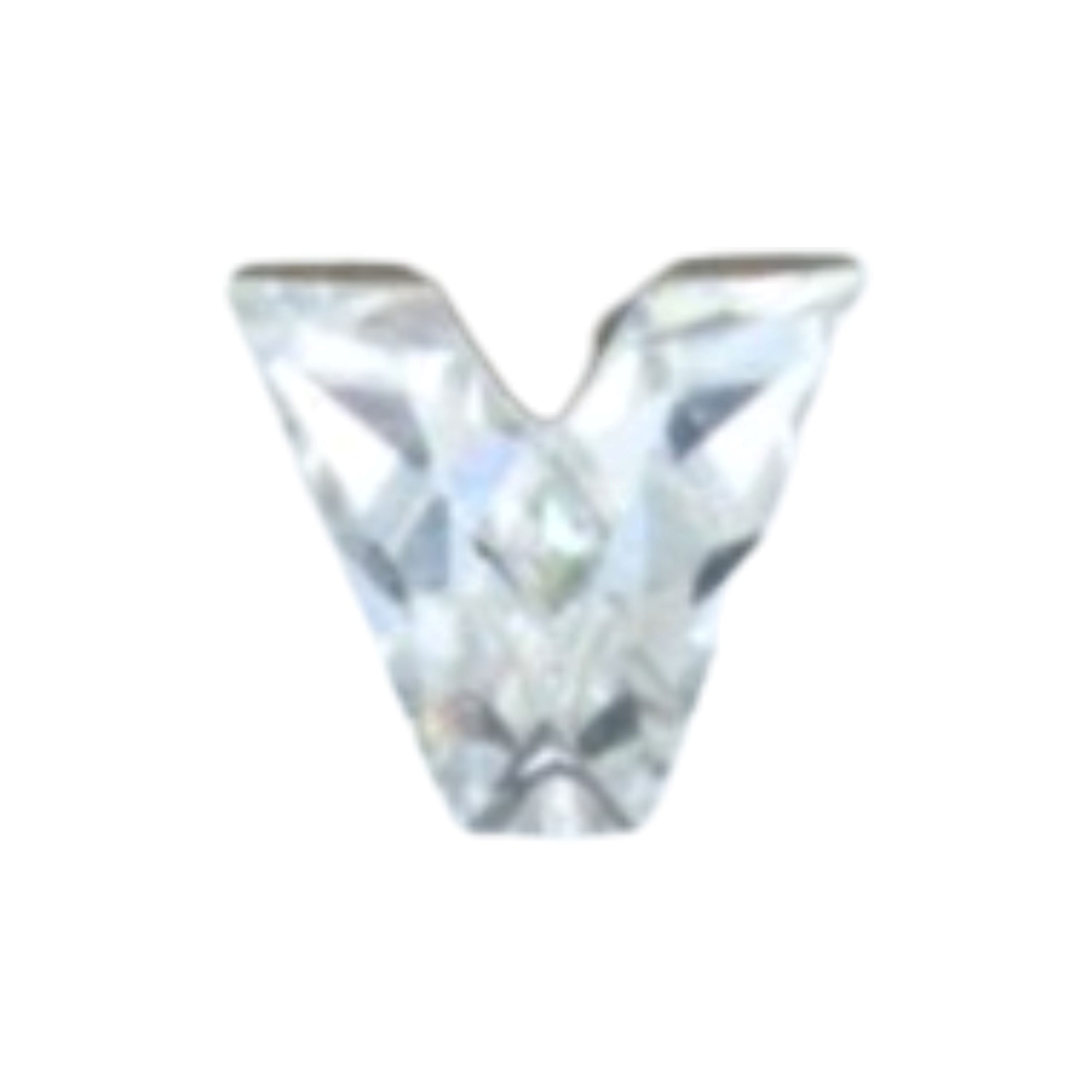 Swarovski 4889 - Letter V Fancy Stone - 8mm - Crystal F