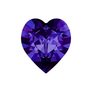 Swarovski 4800 – Heart Fancy Stone - 8.8mm - Heliotrope V Unf