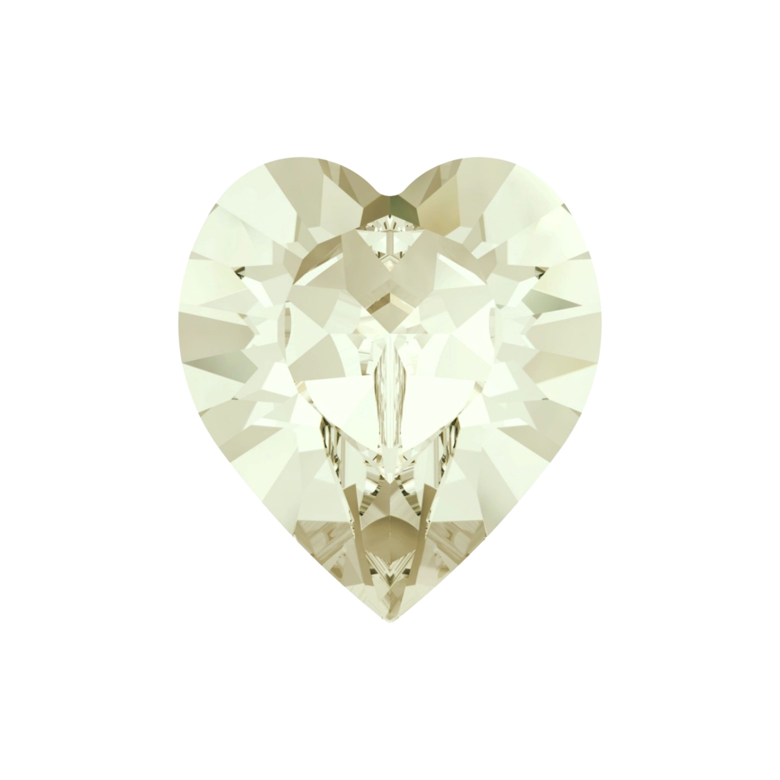 Swarovski 4800 – Heart Fancy Stone - 15.4mm - Jonquil Unf
