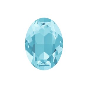 Swarovski 4100 – Oval - 8 x 6mm - Aqua Unf