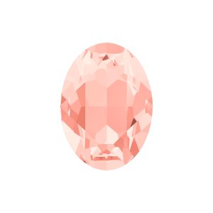Swarovski 4100 – Oval - 8 x 6mm - Light Peach Unf