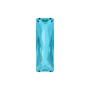 Swarovski 4547 - Rectangle Fancy Stone - 21 x 7mm - Aqua Unf