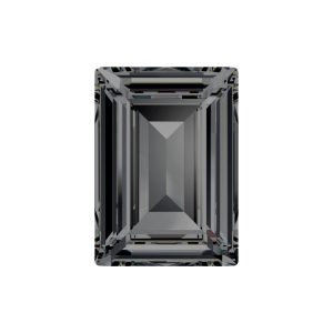 Swarovski 4510 - Rectangle Fancy Stone - 12 x 10mm - Black Diamond F