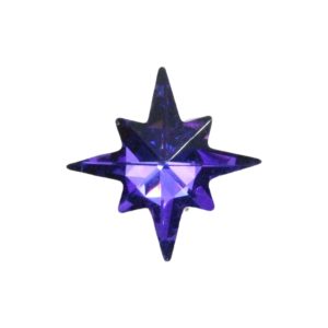 Swarovski Starburst - 18mm - Heliotrope F
