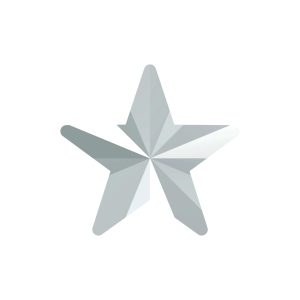 Swarovski 4825 - Star - 10mm - Comet Argent Light F