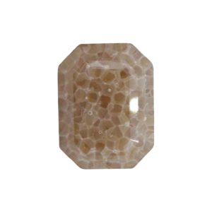 Swarovski 4610/A - Rectangle Octagon Fancy Stone - 20 x 15mm - Mosaic Amber Opal F