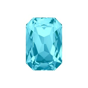 Swarovski 4627 - Rectangle Octagon Fancy Stone - 27 x 18.5mm - Aqua F