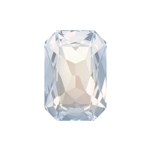 Swarovski 4627 - Rectangle Octagon Fancy Stone - 37 x 25.5mm - White Opal F