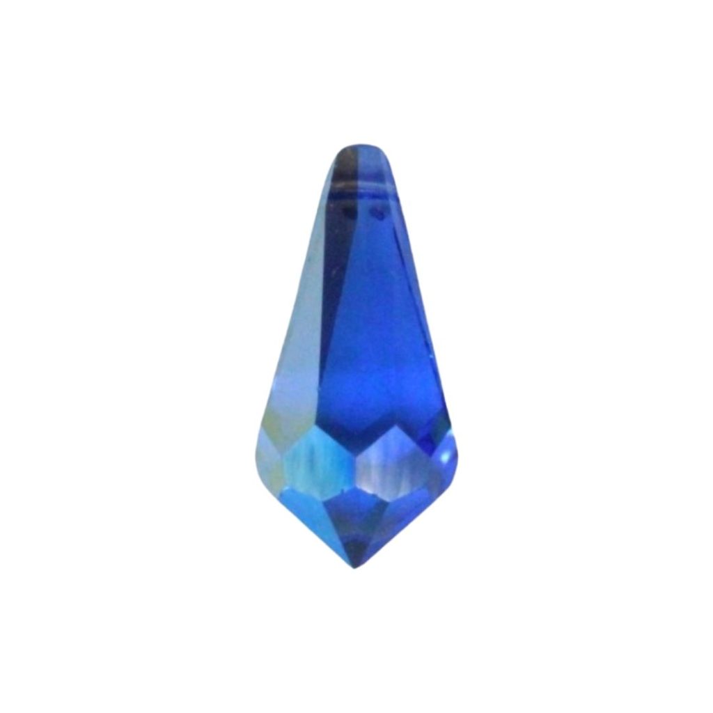 Lot De 200 Perles Cristal 4x3 Mm Sapphire AB - Création Bijoux - Neuf